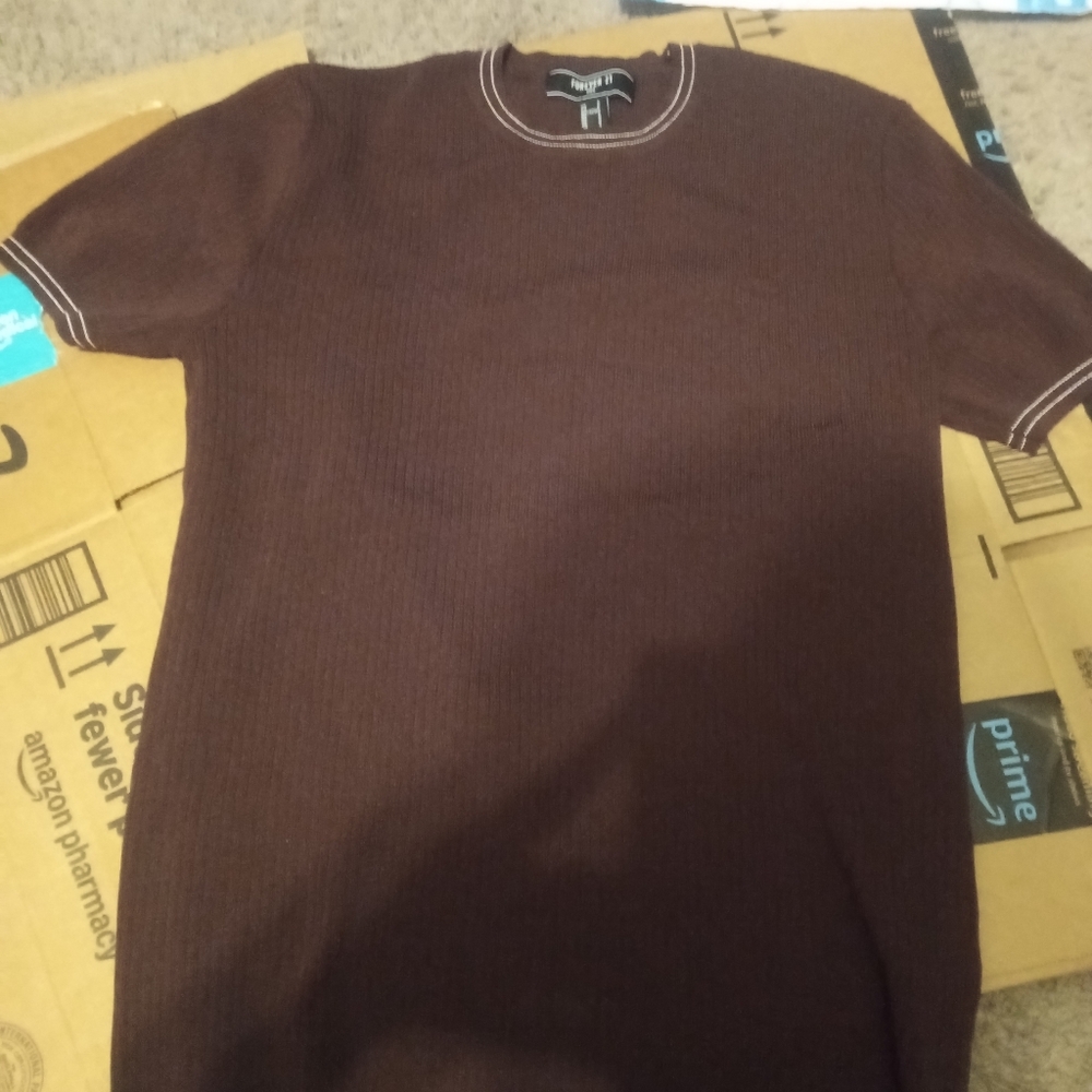 Small Brown Shirt Forever 21